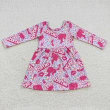Load image into Gallery viewer, Aier Wholesale - Baby Girls Doll Pink Knee Length Dresses: 4T
