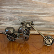 Load image into Gallery viewer, Magnifique Hearts - Upcycled Handmade Vintage Motorcycle Model, Handmade Bike
