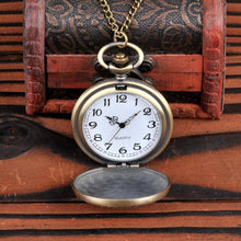 Load image into Gallery viewer, WoodWristCo - Bronze Star Trek Pocket Watch: 1
