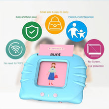 Load image into Gallery viewer, JSBlueRidge Toys - Talking Flash Cards Brain Development Kids Toy
