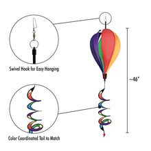 Load image into Gallery viewer, In the Breeze, LLC. - Rainbow Panel Hot Air Balloon
