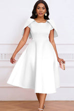 Load image into Gallery viewer, Aria Romance - Swing Dress Cape Dress: Red / M
