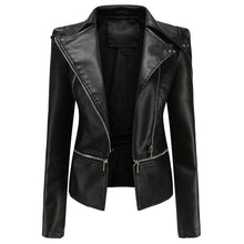 Load image into Gallery viewer, Lily Clothing - Women's leather garment with removable hem: WINE / (XXL) 1
