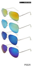 Load image into Gallery viewer, Trio Trading - Classic Aviation Sunglasses, Polarized Lens 12 Pack
