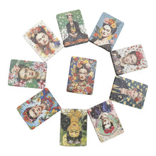 Load image into Gallery viewer, TAPA fashion - Frida Kahlo Rectangular Glitter Compact Makeup Mirror JM6423-10 (12PC): ASSORTED

