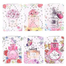 Load image into Gallery viewer, Diacly - 12pk Perfume Glass Theme Dual Side Compact Mirror
