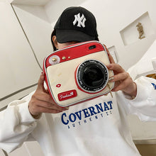 Load image into Gallery viewer, ACCITY - CAMERA-SHAPED SHOULDER BAG_CWAB1001: Black / (OS) 1
