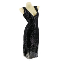 Load image into Gallery viewer, Western Fashion - 2499 - Flapper Dress-Silver: SIL / S
