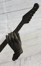 Load image into Gallery viewer, Bronzhaus - Jimi Hendrix Bronze Bust Sculpture Statue Collectible Art 10" x 10"
