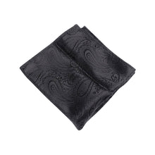 Load image into Gallery viewer, Selini New York - 6-Pack Men's Waves Pattern Polyester Vests, bowtie, hanky: Silver
