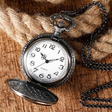 Load image into Gallery viewer, WoodWristCo - Antique Design Pocket Watch
