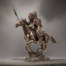 Load image into Gallery viewer, Pacific Trading - American West Native American Indian Warrior on Horse
