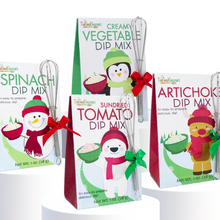 Load image into Gallery viewer, Too Good Gourmet - Holiday Dip Mixes – Festive Apps, Perfect Stocking Stuffer: Assorted - 6 of Each
