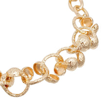 Load image into Gallery viewer, PinktownUSA - Chain Heavy-Duty Gold Headphone Link Necklace: Color: Gold / Plating: Gold / Size: 19 + 3 inches
