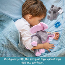 Load image into Gallery viewer, Dimple - Kaia Singing Peek-A-Boo Elephant &amp; Soft Plush Baby Elephant
