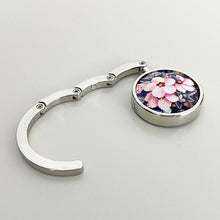 Load image into Gallery viewer, Wrapables.com - Wrapables Scenic Purse Hook Hanger, Foldable Handbag Table H: Shimmery Butterfly
