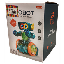 Load image into Gallery viewer, Texas Toy Distribution - Robot Rotating Gear Electronic Light-Up Toy (2 Designs)
