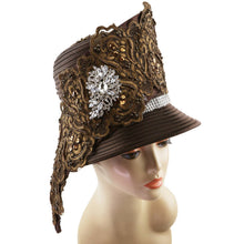 Load image into Gallery viewer, Charm Hats - #11148: Brown
