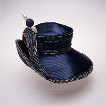Load image into Gallery viewer, KaKyCo - AJ786Y Extended Off Face Mad Hatter Edges Coved Rhinestone: White
