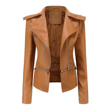 Load image into Gallery viewer, Lily Clothing - Women's leather garment with removable hem: Black / (L) 1
