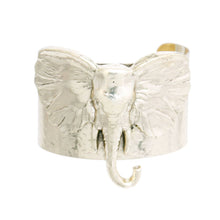 Load image into Gallery viewer, PinktownUSA - Burnished Gold Elephant Head Cuff: Gold / Burnished Gold / Adjustable

