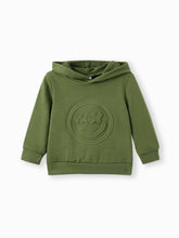 Load image into Gallery viewer, PatPat - 2-Piece Baby Boy Graphic Hoodie and Sweatpants Outfit: Army green / 3-6 Months
