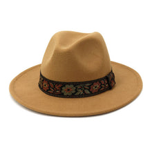 Load image into Gallery viewer, ACCITY - AUTUMN AND WINTER EUROPEAN AND AMERICAN JAZZ HAT_CWAH1774: RUST / (OS) 1
