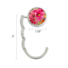 Load image into Gallery viewer, Wrapables.com - Wrapables Scenic Purse Hook Hanger, Foldable Handbag Table H: Star Flower
