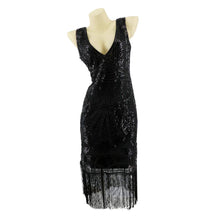 Load image into Gallery viewer, Western Fashion - 2499 - Flapper Dress-Silver: SIL / S
