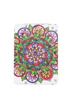 Load image into Gallery viewer, Cap Zone - Glittery Mosaic Mandala Compact Mirror - 12 Pcs: ASSORTED / ONE SIZE

