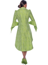 Load image into Gallery viewer, Divine Apparel Designs - DQ2312 Jacket Dress by Divine Queen: Lime / 14
