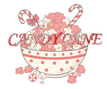 Load image into Gallery viewer, Popculture Gourmet Popcorn - Candy Cane: Junior (approx 6 cups)
