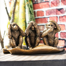 Load image into Gallery viewer, Pacific Trading - Hear, See, Speak No Evil Monkeys

