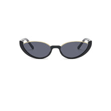 Load image into Gallery viewer, ACCITY - NEW HALF-FRAME CAT-EYE STREET STYLE SUNGLASSES_CWASG0386: White / (OS) 2

