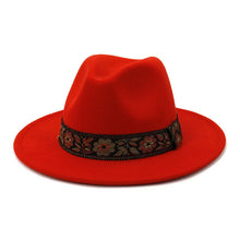 Load image into Gallery viewer, ACCITY - AUTUMN AND WINTER EUROPEAN AND AMERICAN JAZZ HAT_CWAH1774: White / (OS) 1
