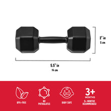 Load image into Gallery viewer, Fred &amp; Friends - BUFF BABY - Dumbbell Rattle
