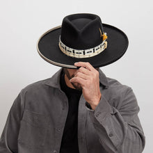 Load image into Gallery viewer, American Hat Makers - Wool Felt Teardrop Curled Brim Hat- Style Lounge: Black / LG
