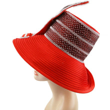 Load image into Gallery viewer, Charm Hats - #11152: White / Silver
