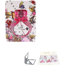 Load image into Gallery viewer, Diacly - 12pk Perfume Glass Theme Dual Side Compact Mirror
