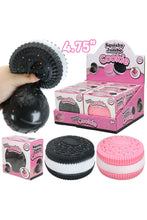 Load image into Gallery viewer, Cap Zone - JUMBO 4.75 Inch Sandwich Cookie Slime Filled Squishy Toy: ASSORTED / ONE SIZE
