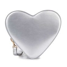 Load image into Gallery viewer, Handbag Express - Heart Shape Biker Jacket Petite Shoulder Bag: Khaki
