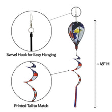 Load image into Gallery viewer, In the Breeze, LLC. - American Flag Eagle 6 Panel Hot Air Balloon
