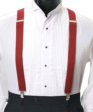Load image into Gallery viewer, Selini New York - Men's Boxed Clip Suspenders - CSB4601: Off-White
