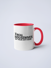 Load image into Gallery viewer, Calm Down Caren - Real Housewives of YOUR CUSTOM CITY Coffee Mug: Pink / 11 oz.
