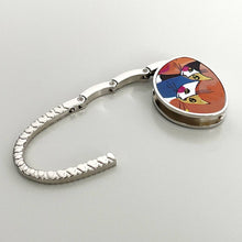 Load image into Gallery viewer, Wrapables.com - Wrapables Stylish Foldable Purse Hook Hanger: Black Baguette
