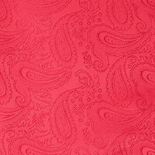 Load image into Gallery viewer, Selini New York - 6-Pack Men's Waves Pattern Polyester Vests, bowtie, hanky: Red
