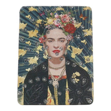 Load image into Gallery viewer, TAPA fashion - Frida Kahlo Rectangular Glitter Compact Makeup Mirror JM6423-10 (12PC): ASSORTED
