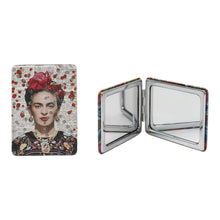 Load image into Gallery viewer, TAPA fashion - Frida Kahlo Rectangular Glitter Compact Makeup Mirror JM6423-10 (12PC): ASSORTED
