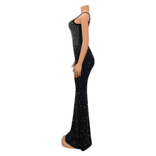 Load image into Gallery viewer, MB Fashion Wholesale - MALYBGG Rhinestone and Beaded Strappy Dress 6561LY: Pink / S M L: 1-1-1
