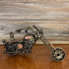 Load image into Gallery viewer, Magnifique Hearts - Upcycled Handmade Vintage Motorcycle Model, Retro Motor Figu
